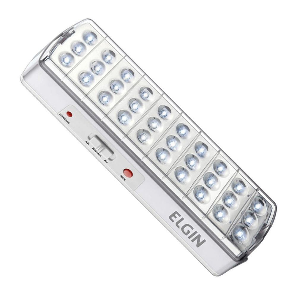 Luminária de Emergência com 30 LEDS 2W Elgin tezbgl