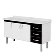 Gabinete-para-Cozinha-Toquio-144CM-com-3-Gavetas-Branco-e-Preto-Rorato-96655