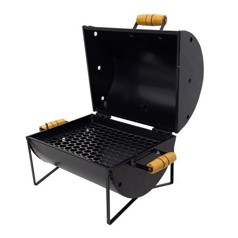 Churrasqueira de Mesa Bafinho à Carvão com Grelha de Inox Quality Grill tezbgl