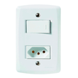 Conjunto-4x2-com-1-Interruptor-Simples-10A-250V---1-Tomada-2P-T-20A-250V-Branco-Tramontina-88647