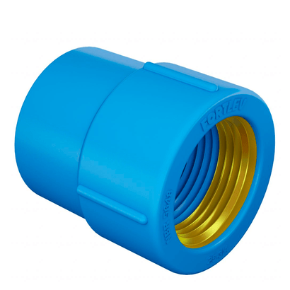 Luva-Soldavel-com-Bucha-de-Latao-25mm-3-4-PVC-Azul-Fortlev-93299