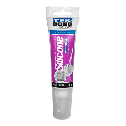 Silicone-Acetico-50g-Multiuso-Transparente-Tekbond-101536