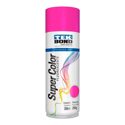 Tinta-Spray-Super-Color-Fluorescente-Rosa-Tekbond-101667