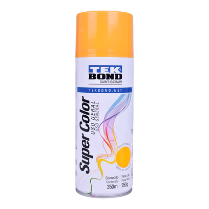 Tinta-Spray-Super-Color-Uso-Geral-Amarelo-Prata-Tekbond-101649