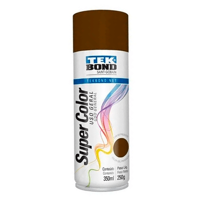 Tinta-Spray-Super-Color-Uso-Geral-Marrom-Tekbond101664