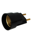 Bocal-Adaptador-com-Plug-Macho-Termoplastico-Preto-Foxlux-99981