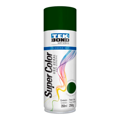 Tinta-Spray-Super-Color-Uso-Geral-Verde-Escuro-Tekbond-101662