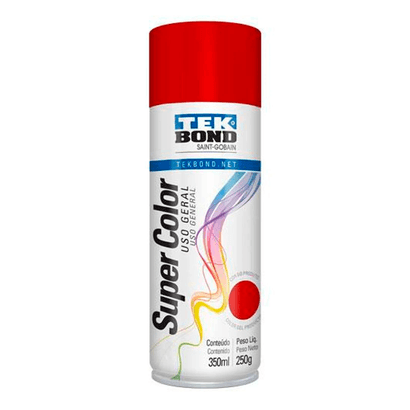 Tinta-Spray-Super-Color-Uso-Geral-Vermelho-Tekbond-101663