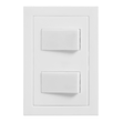 2-Interruptores-Simples-com-Placa-4x2-Branco-Fosco-Dicompel-101719