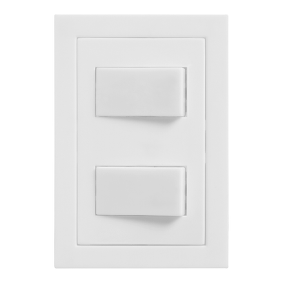 2-Interruptores-Simples-com-Placa-4x2-Branco-Fosco-Dicompel-101719