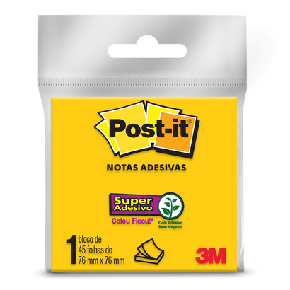 Post-it-45-Folhas-76x76mm-Amarelo-Neon-3M-98763