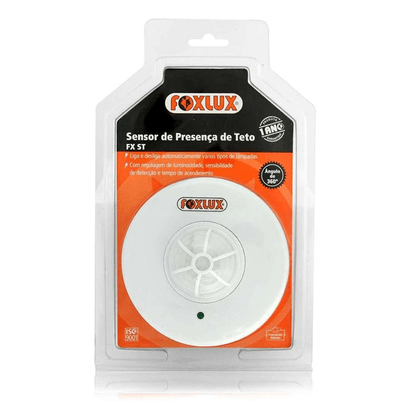 Sensor-de-Presenca-de-Sobrepor-para-Teto-Bivolt-Foxlux---99990