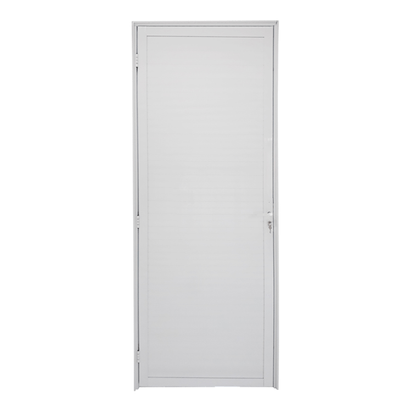 Porta-de-Aluminio-Lambri-Malta-210x80cm-com-Fechadura-Lado-Esquerdo-Branca-Prado-Aluminios---98823