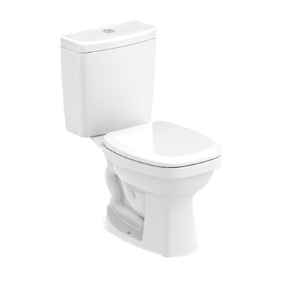 Combo Vaso Sanitário com Caixa Acoplada e Assento Branco Celite - 95178