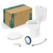 Combo Vaso Sanitário Com Caixa Acoplada Saveiro Branco Celite - 106515