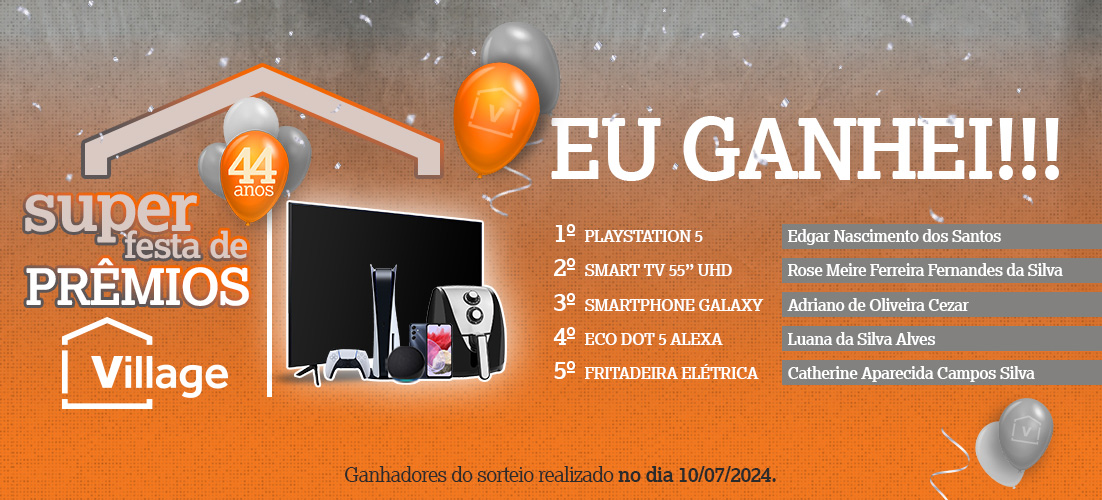 Ganhador 1 semana 10